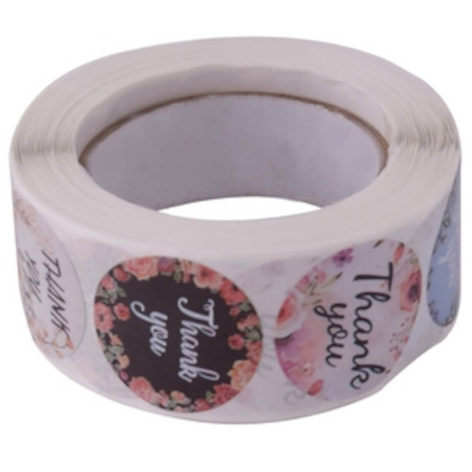 Sticker Roll - 500pc - Thank You 1